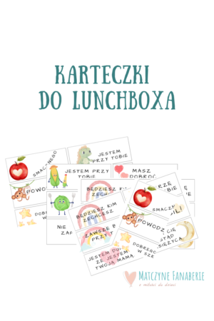 Karteczki do lunchboxa