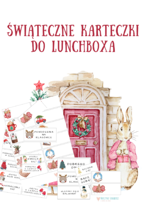 Świąteczne karteczki do lunchboxa