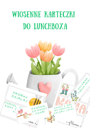 Wiosenne karteczki do lunchboxa