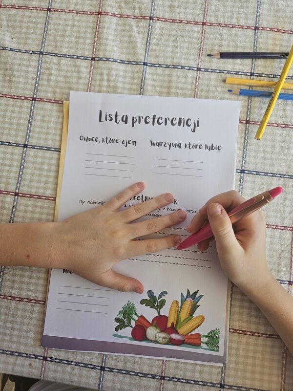Lista preferencji i planer lunchboxów - obrazek 2