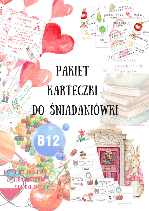 karteczki do sniadaniowki lunchboxa